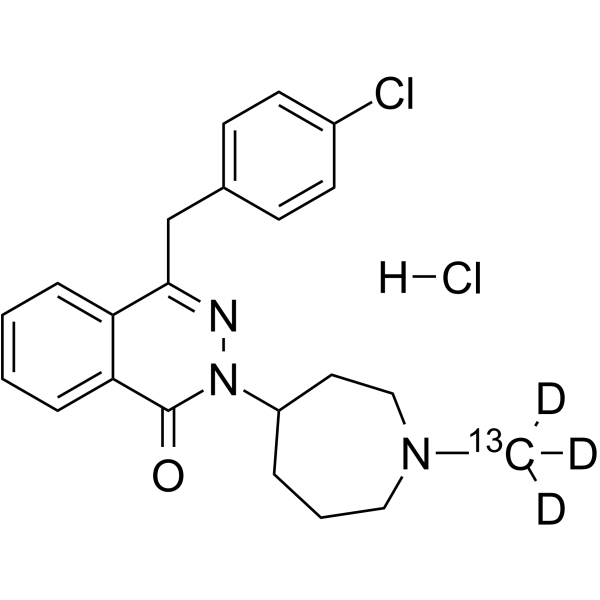 Azelastine-13C,d3 hydrochloride (Azelastine 13C-d3 hydrochloride)